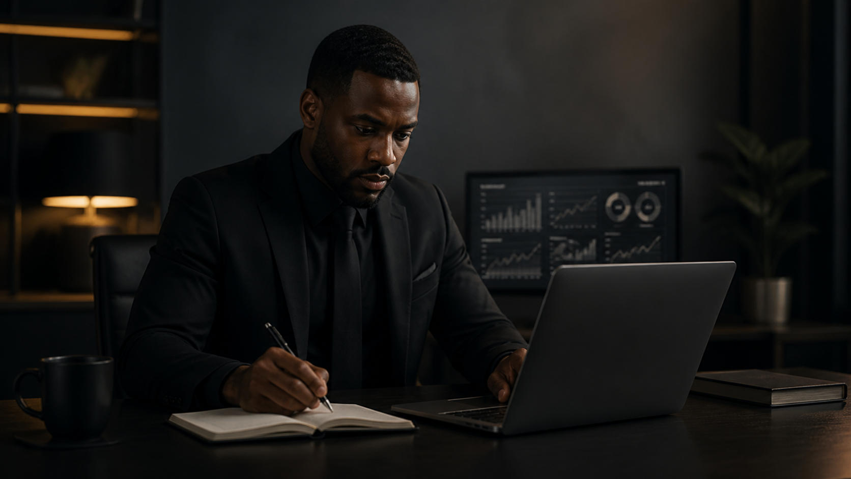 Entrepreneur planning online income